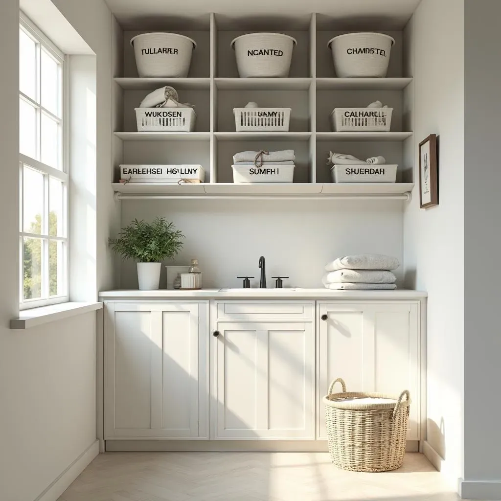 StepbyStep Plan for an Organized Small Laundry Room