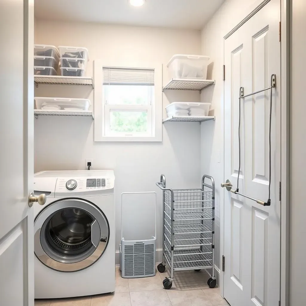 Storage and Organization Hacks for Small Laundry Spaces