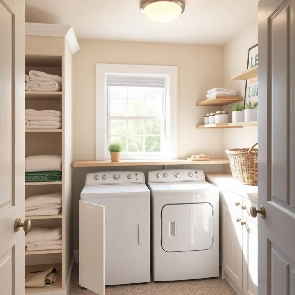 Storage Hacks for Cute Small Laundry Rooms