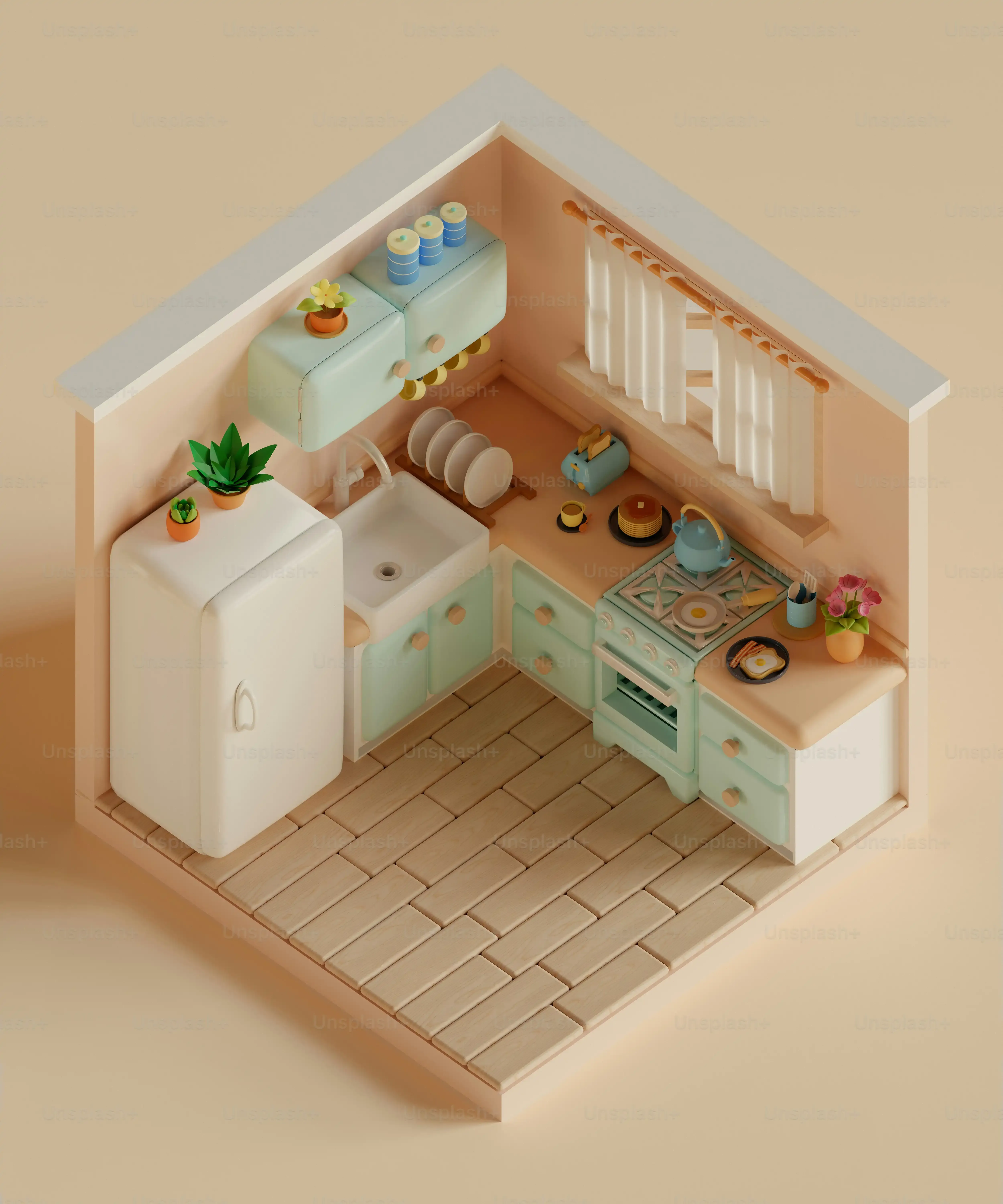 Storage Hacks for Your Kitchen Laundry Combo
