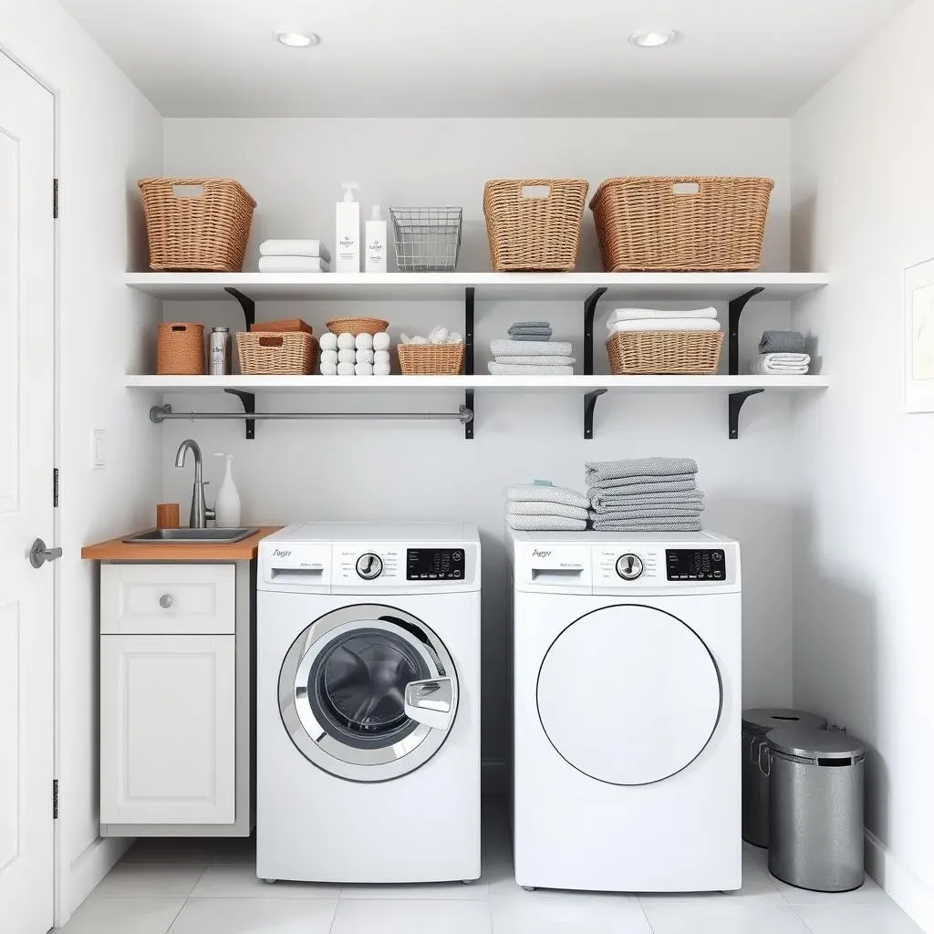 Amazing Storage Ideas for Small Laundry Rooms: 18 Ways