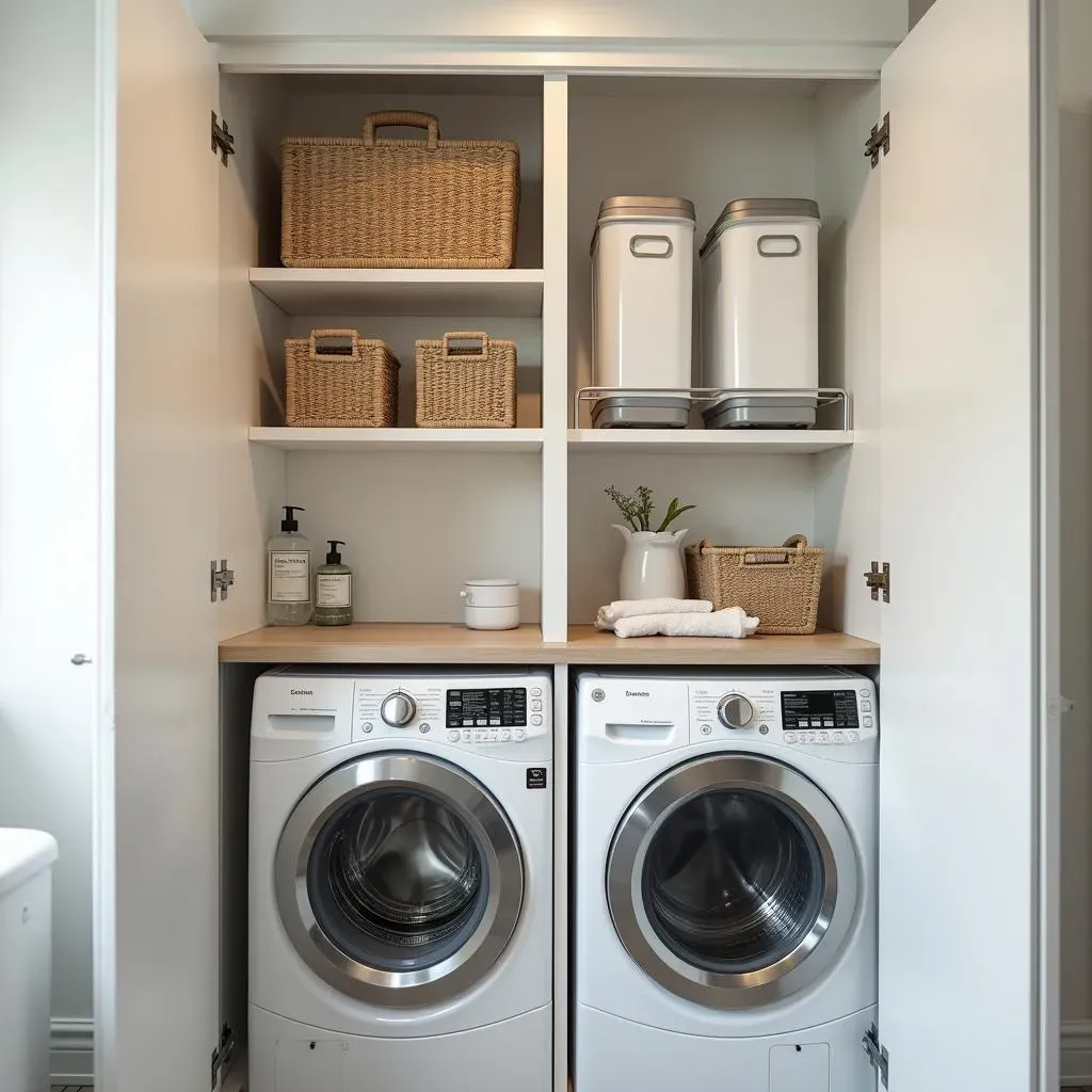 Storage Solutions That Actually Work in Tiny Laundry Rooms