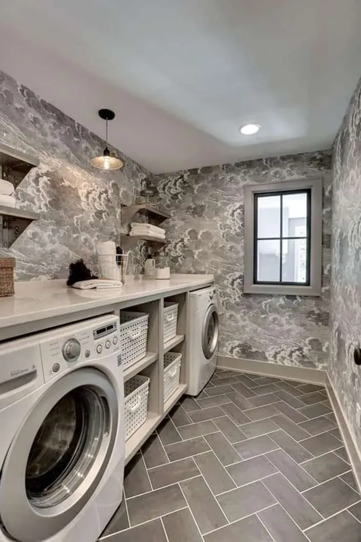 Strategic Planning: Layout Tips for Basement Laundry Room Lighting Ideas