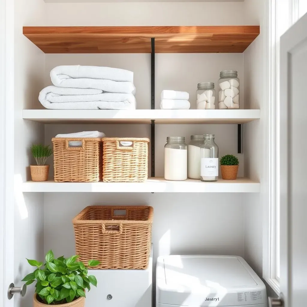 Styling and Choosing the Right Shelving for Your Laundry Room Ideas