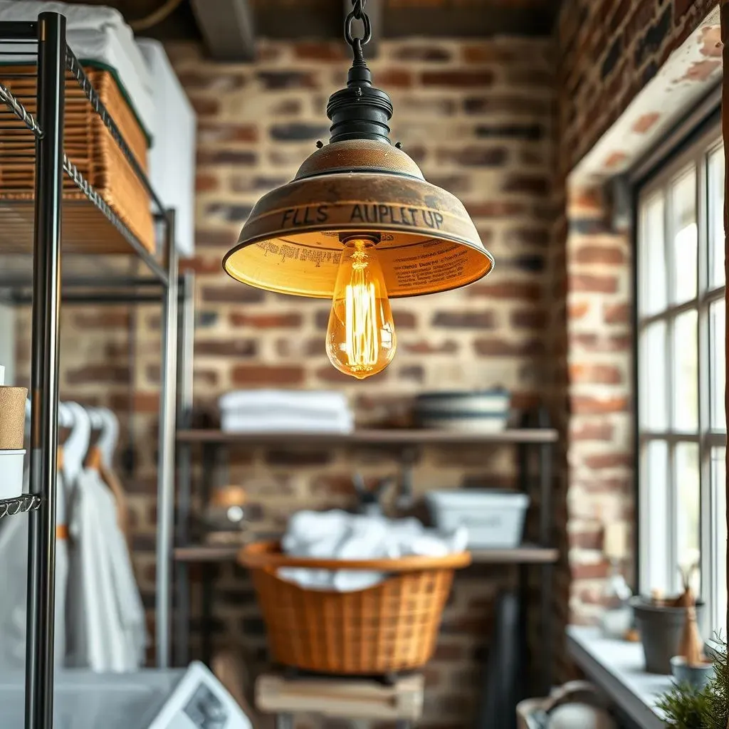 Styling Your Space: Rustic Lighting Ideas for Laundry Rooms