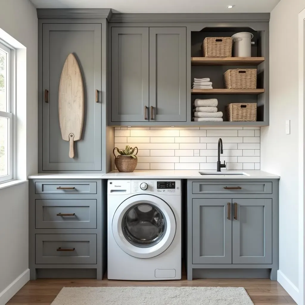Stylish and Functional Cabinet Ideas for Your Laundry Room