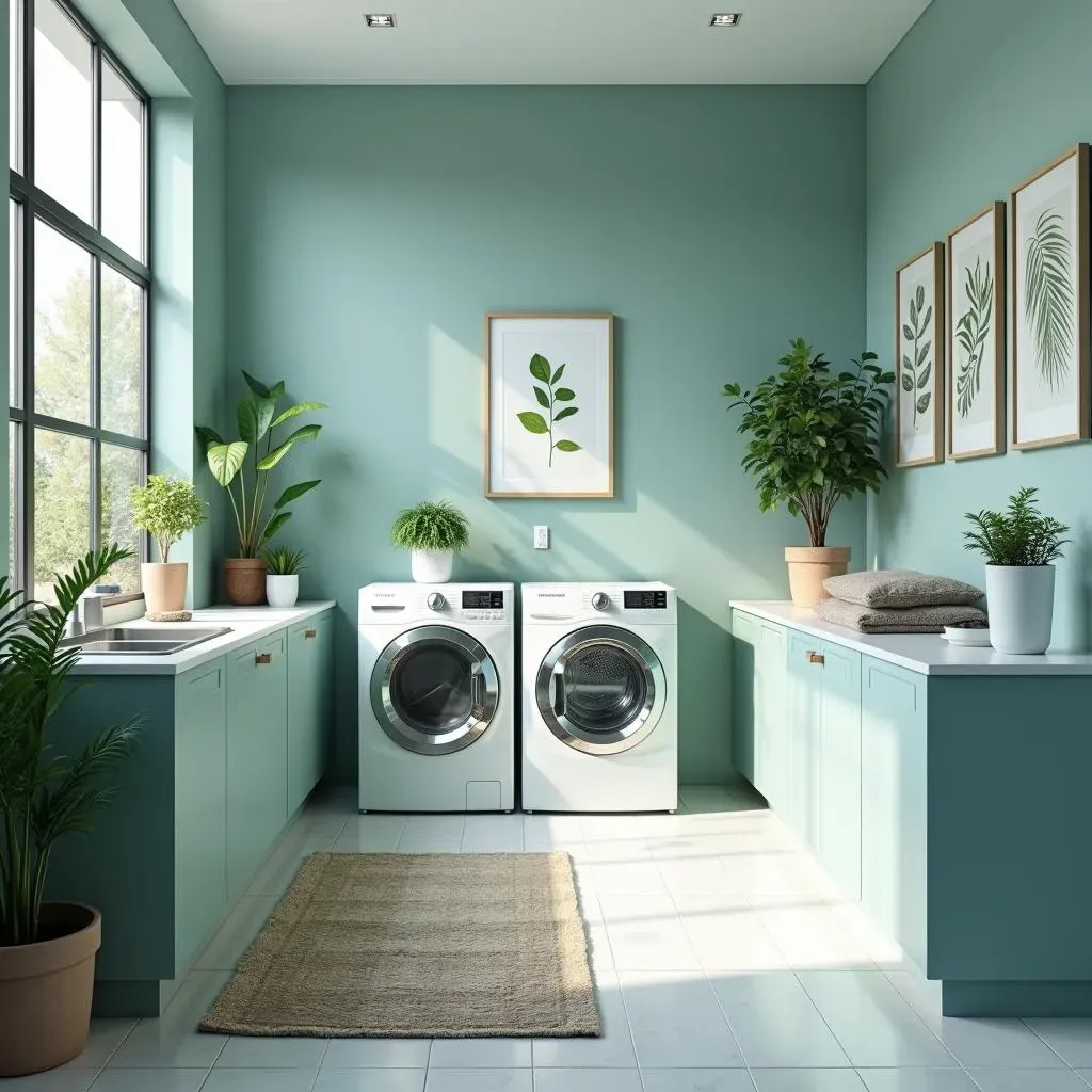 Stylish and Functional Design for a Modern Laundry Room