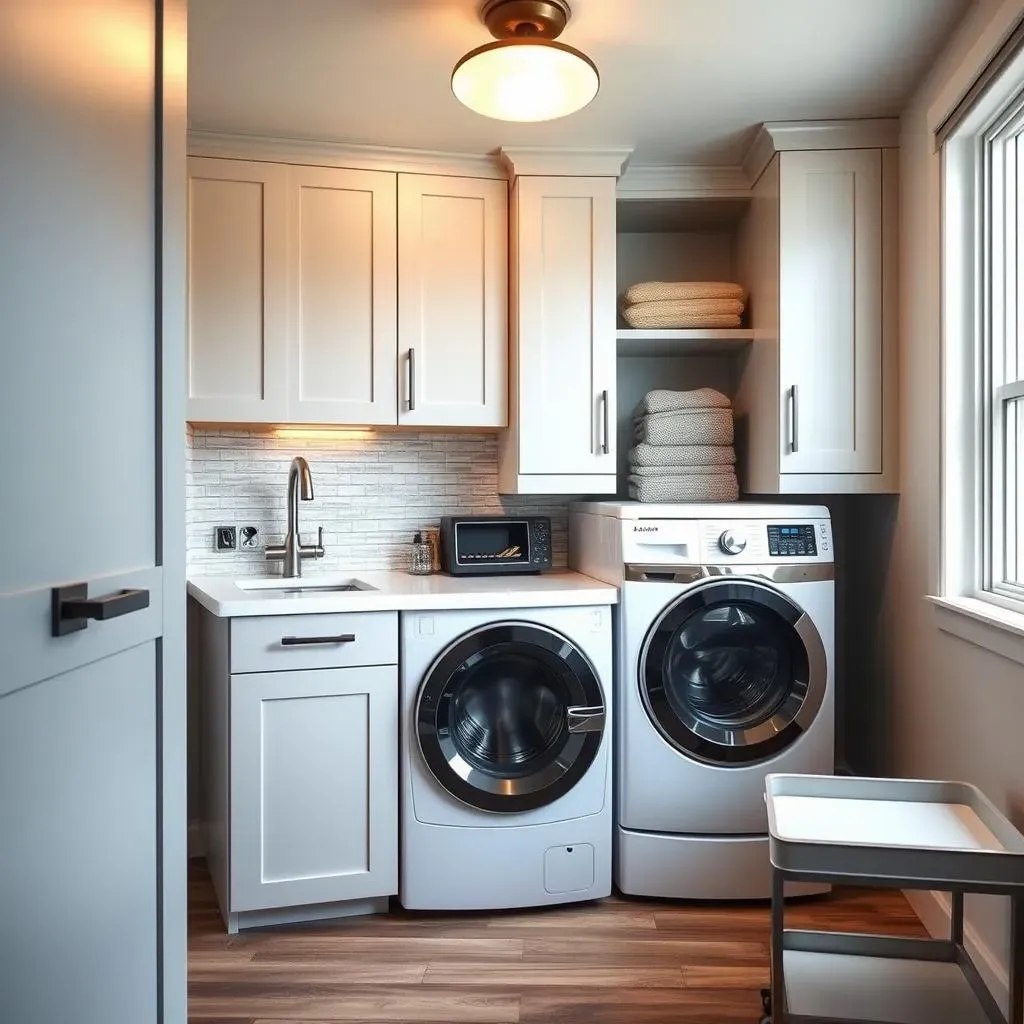 Stylish and Functional: Designs for Small Laundry Rooms with Stacked Washer Dryer