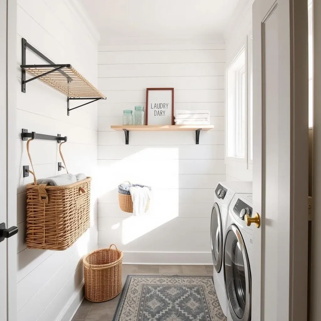 Stylish and Functional Easy Laundry Room Ideas for Small Spaces