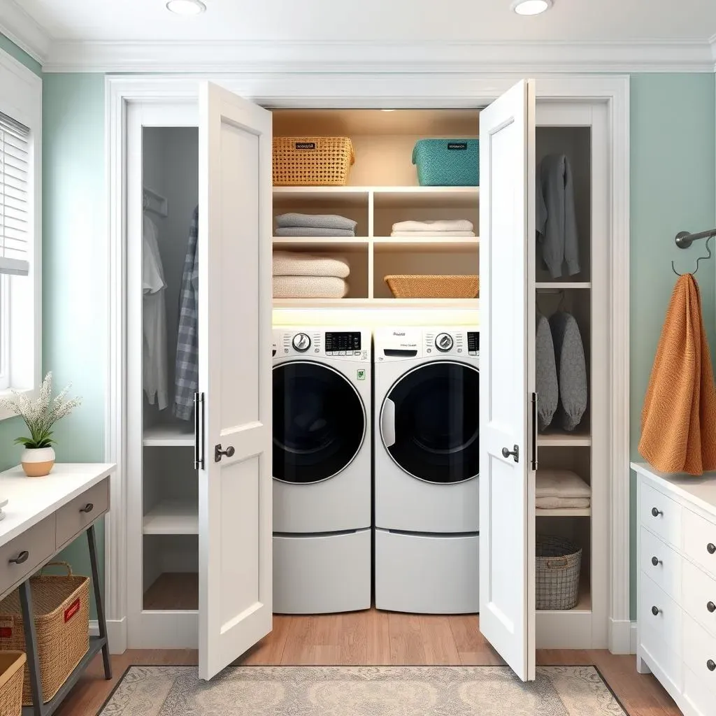 Stylish and Functional Laundry Room Closet Design Ideas