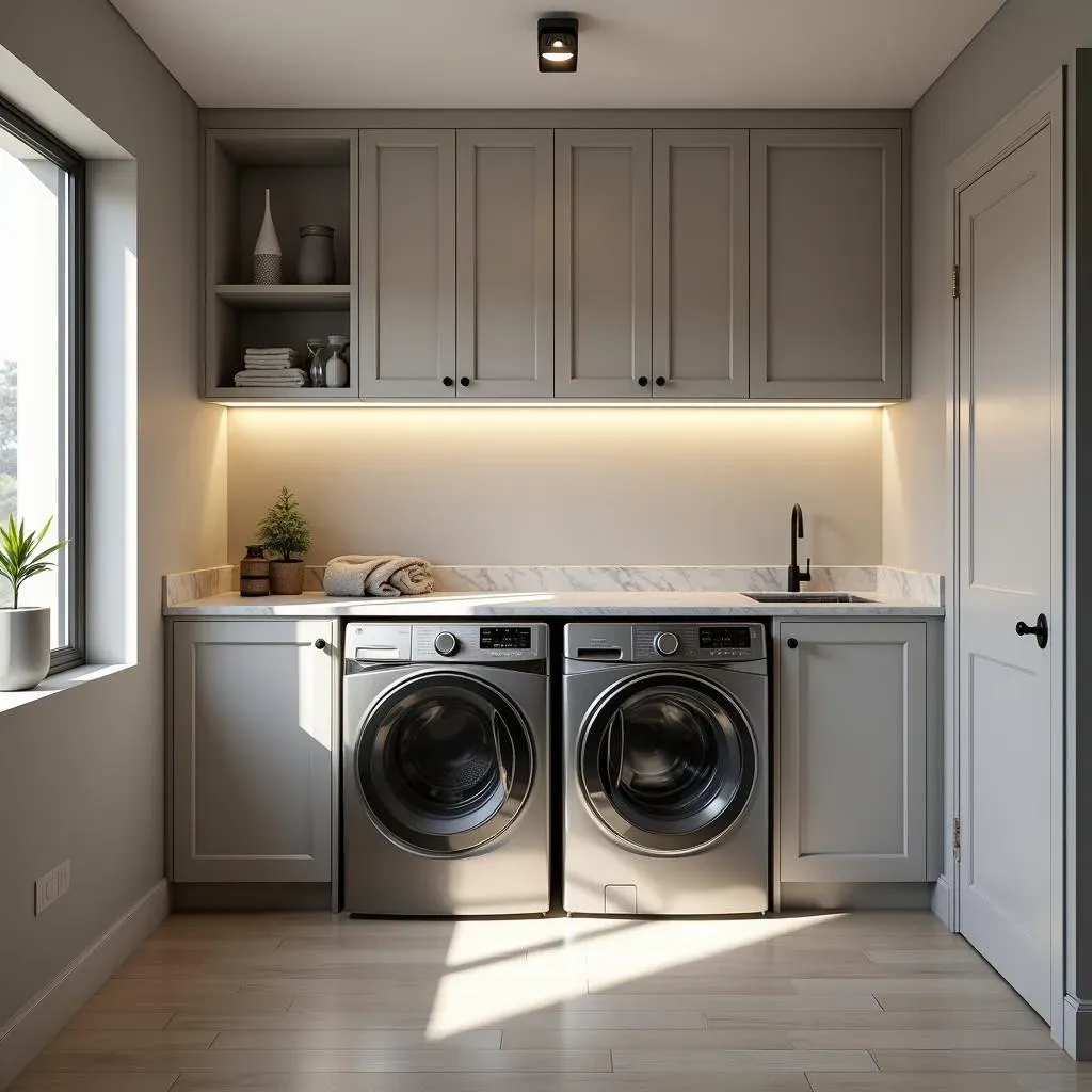 Stylish and Functional Lighting Ideas for Laundry Room