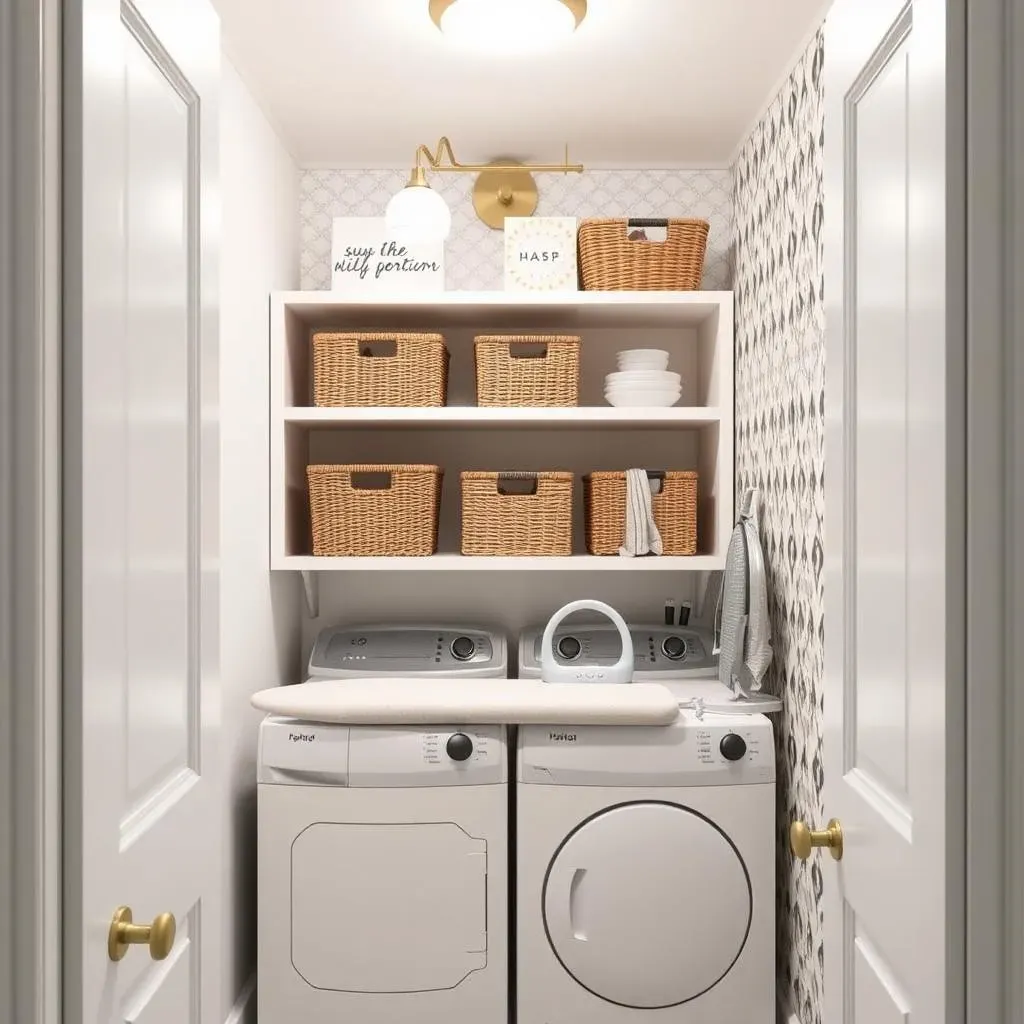 Stylish and Functional Small Laundry Room Closet Ideas
