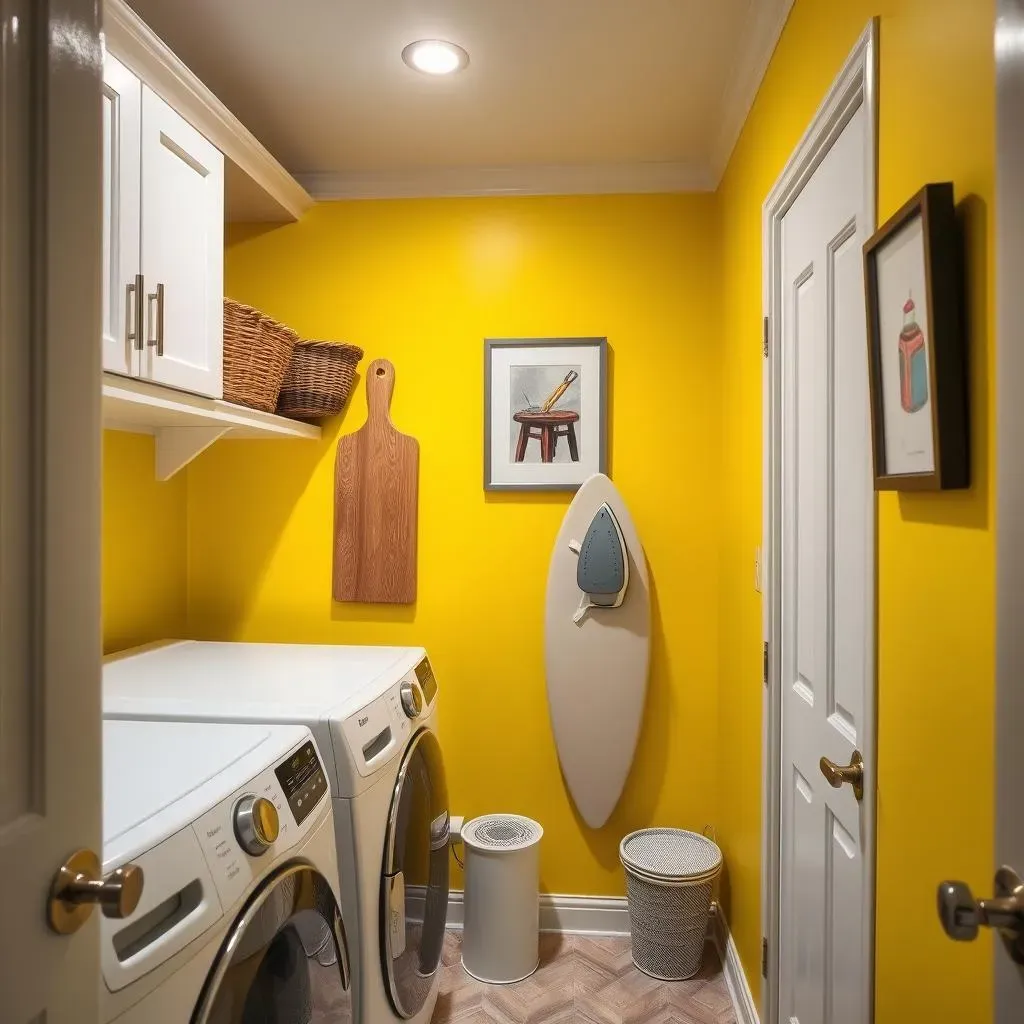 Stylish and Functional Small Laundry Room Renovation