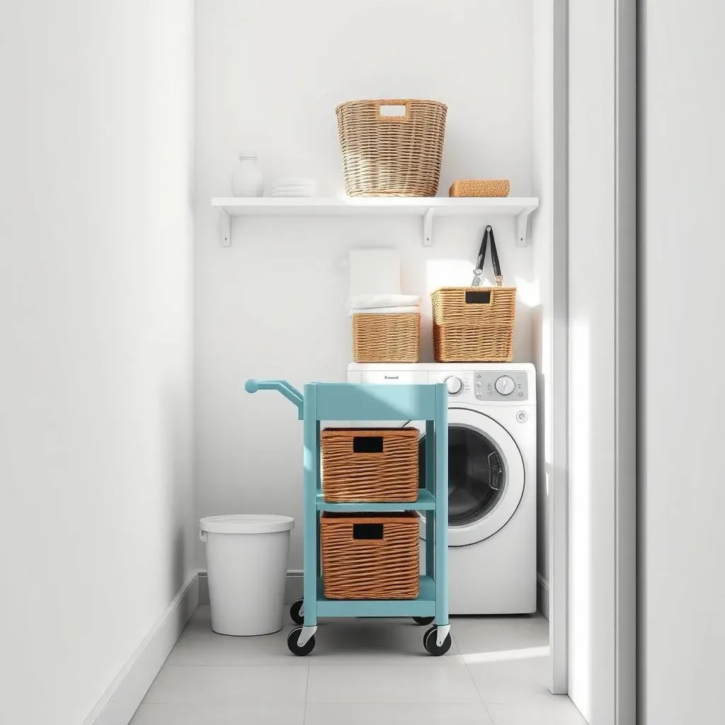 Stylish and Functional Small Laundry Room Storage Solutions