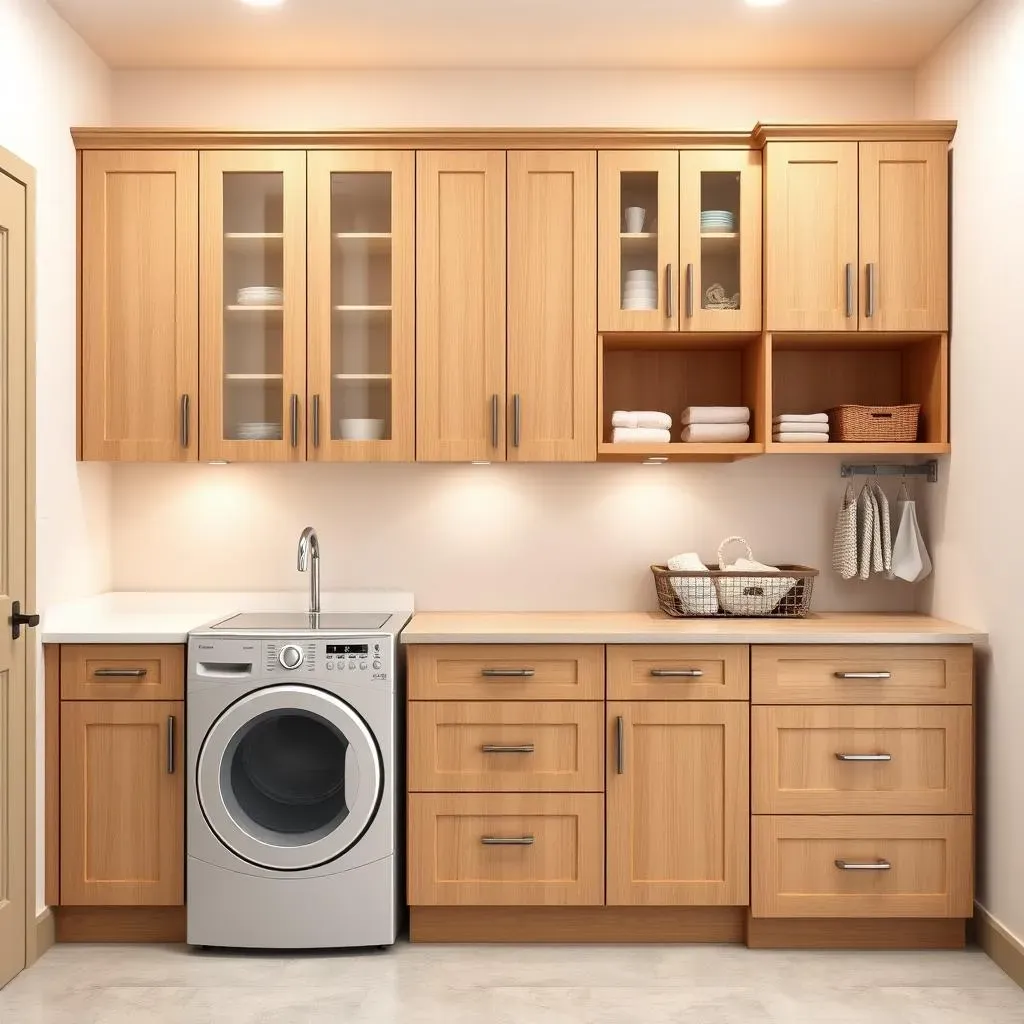 Stylish and Functional Storage Cabinet Solutions for Laundry Rooms