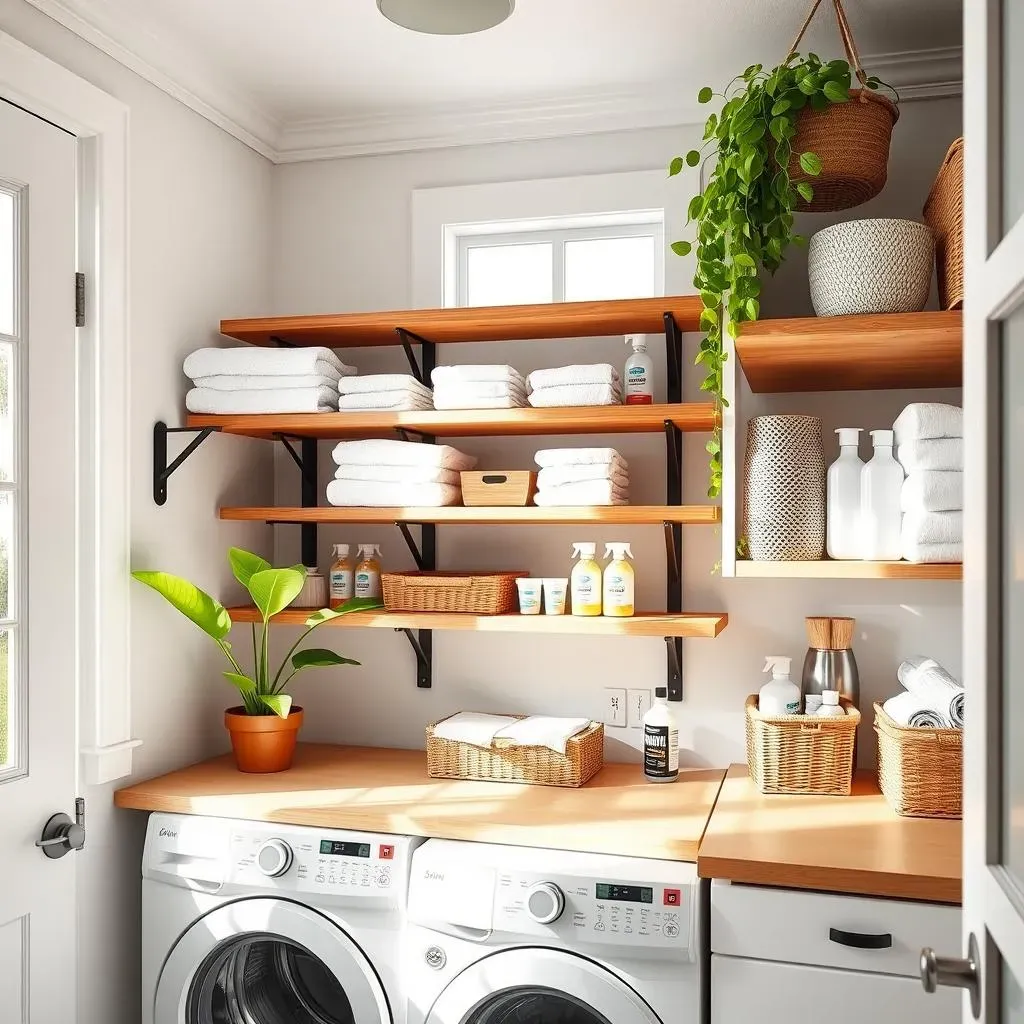 Stylish and Practical Laundry Room Shelving Ideas to Declutter Your Home