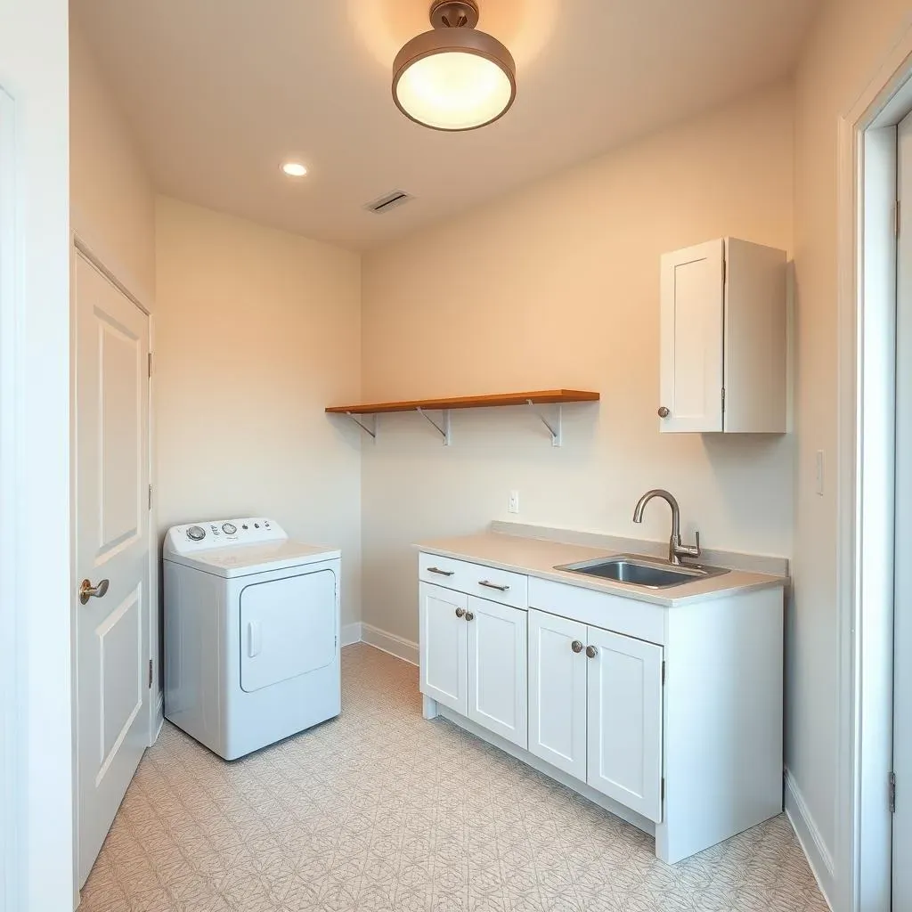 Stylish Design Choices for a 9x9 Laundry Room