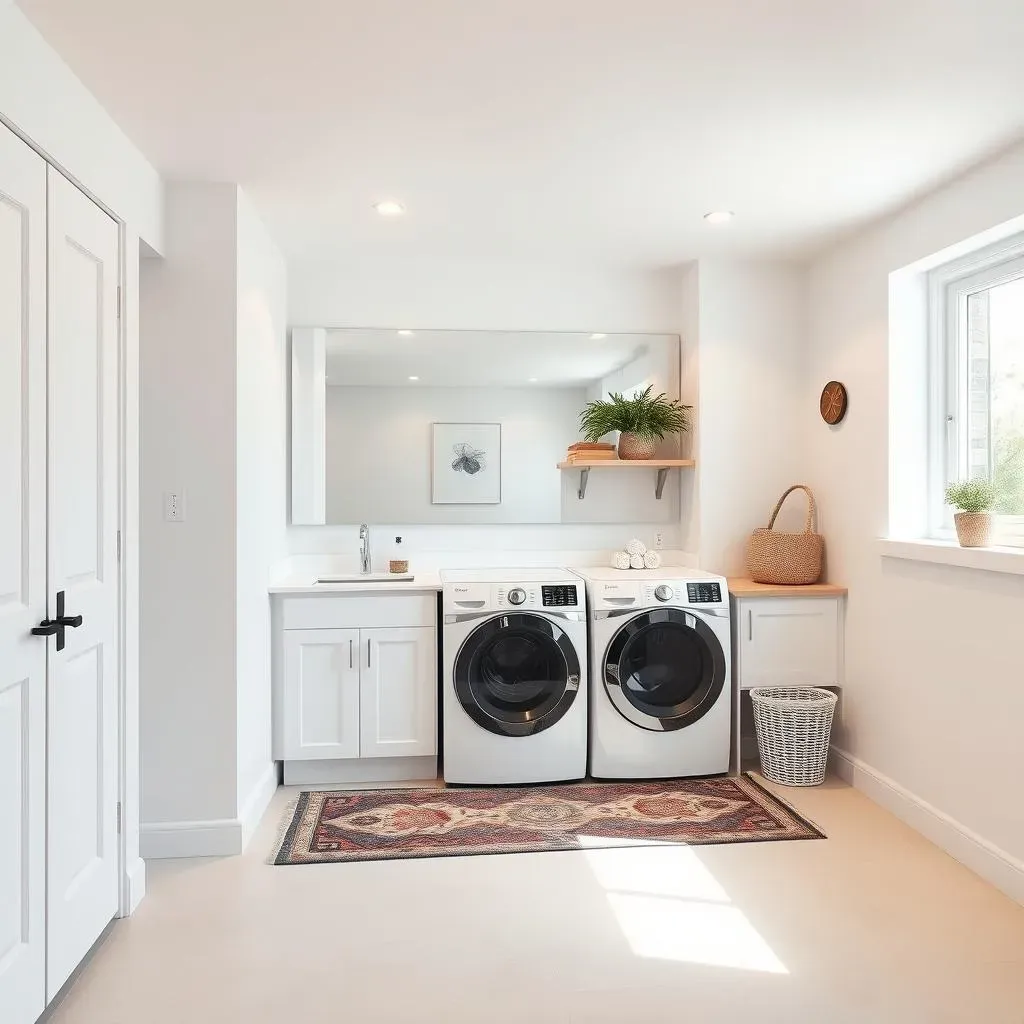 Stylish Design Ideas for Basement Laundry Room Remodeling