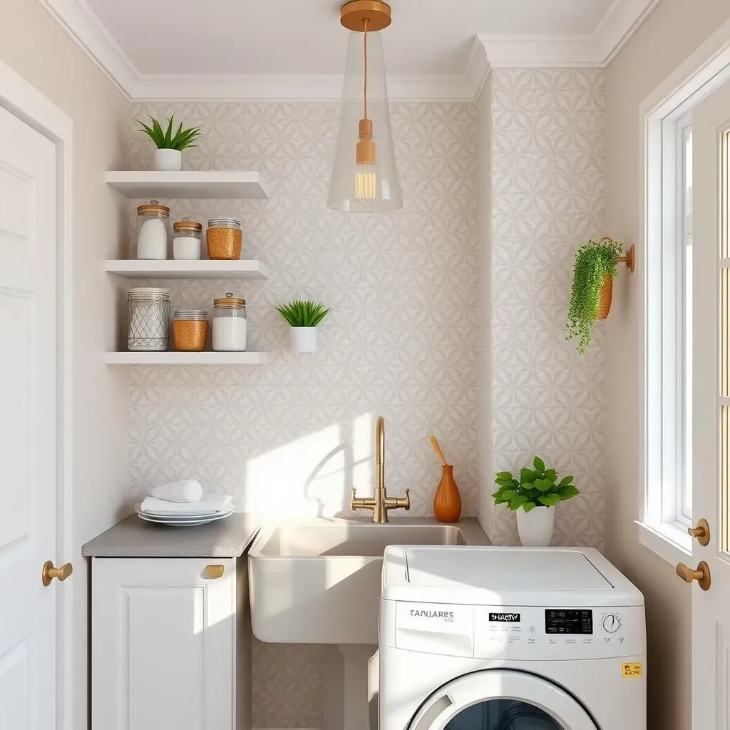 Stylish Design Inspiration for Small Laundry Room Pinterest Finds