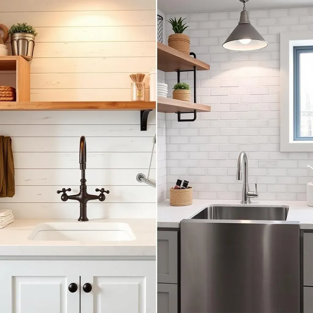 Stylish DIY Laundry Sink Ideas: From Farmhouse to Modern