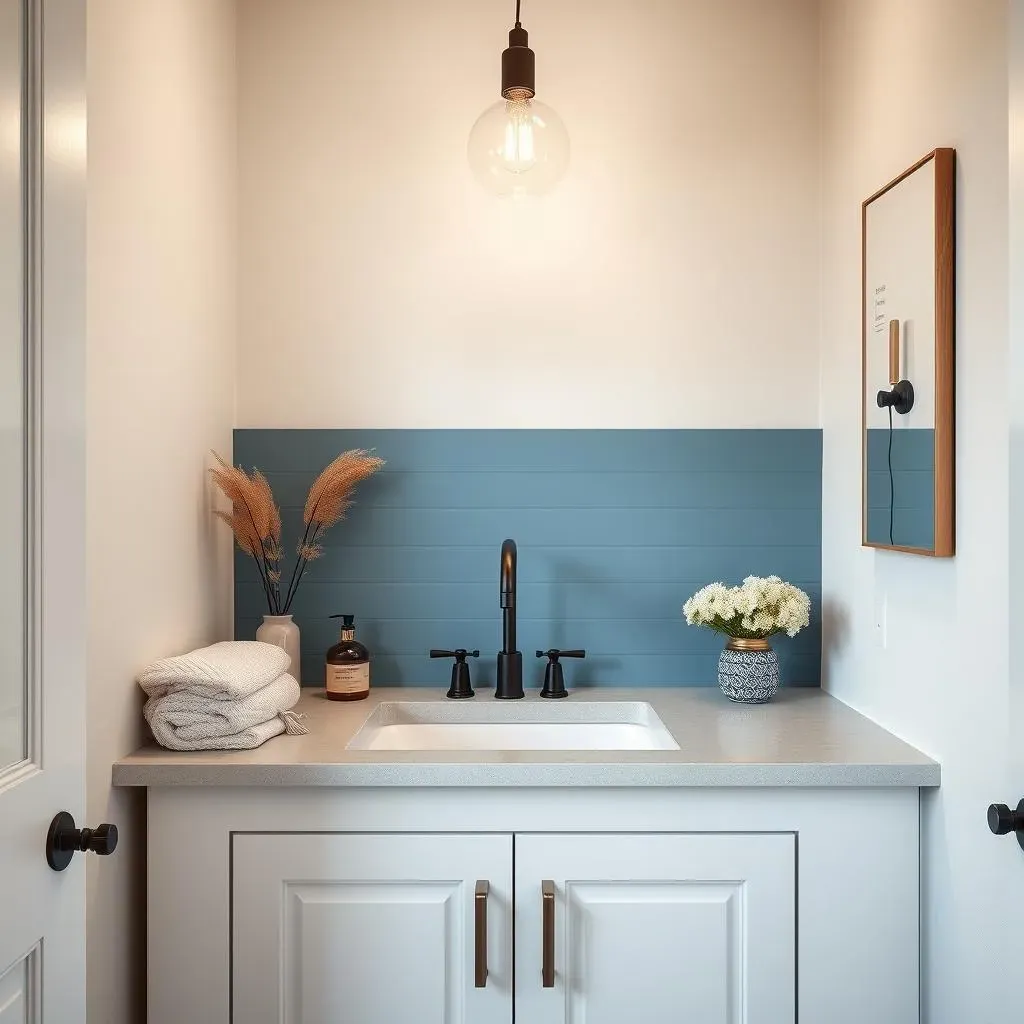 Stylish Finishes for Your Small Laundry Room with Sink Ideas