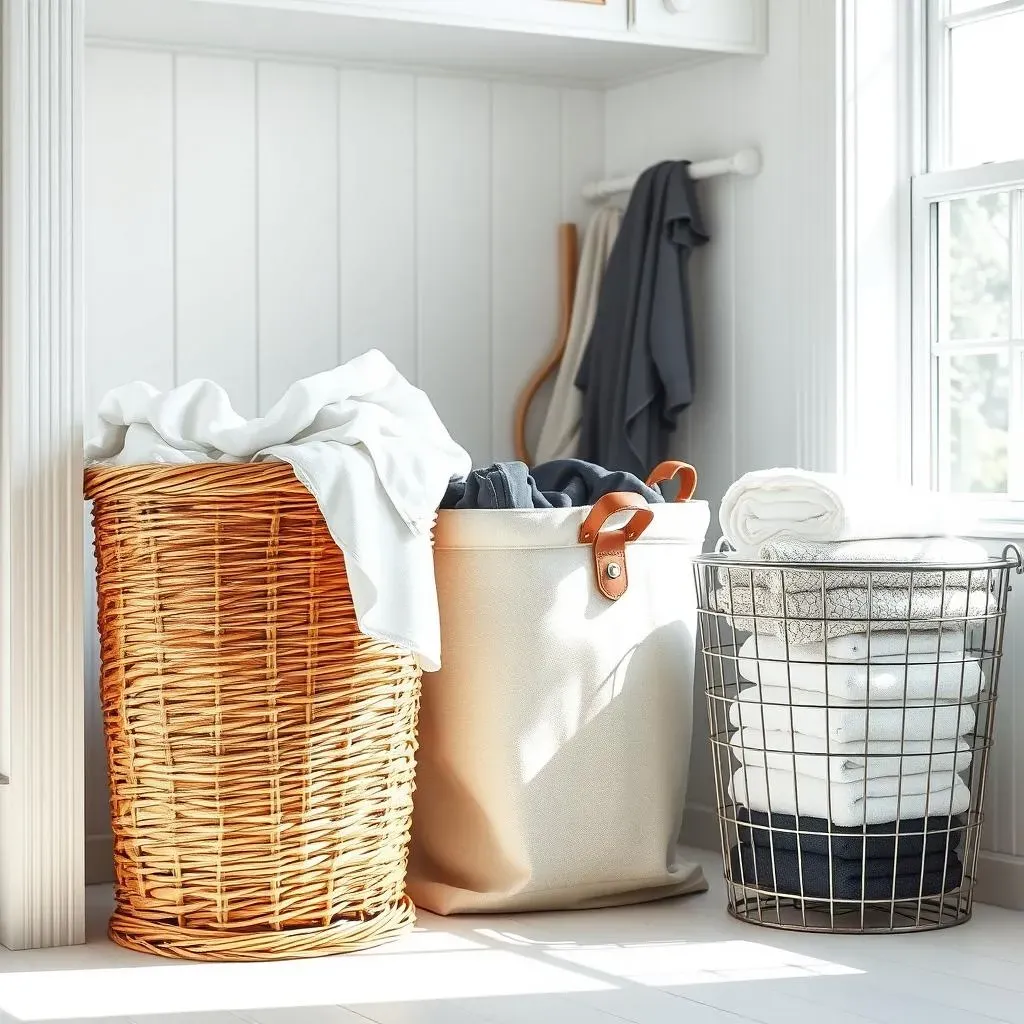 Stylish Laundry Basket Solutions to Declutter Your Laundry Room