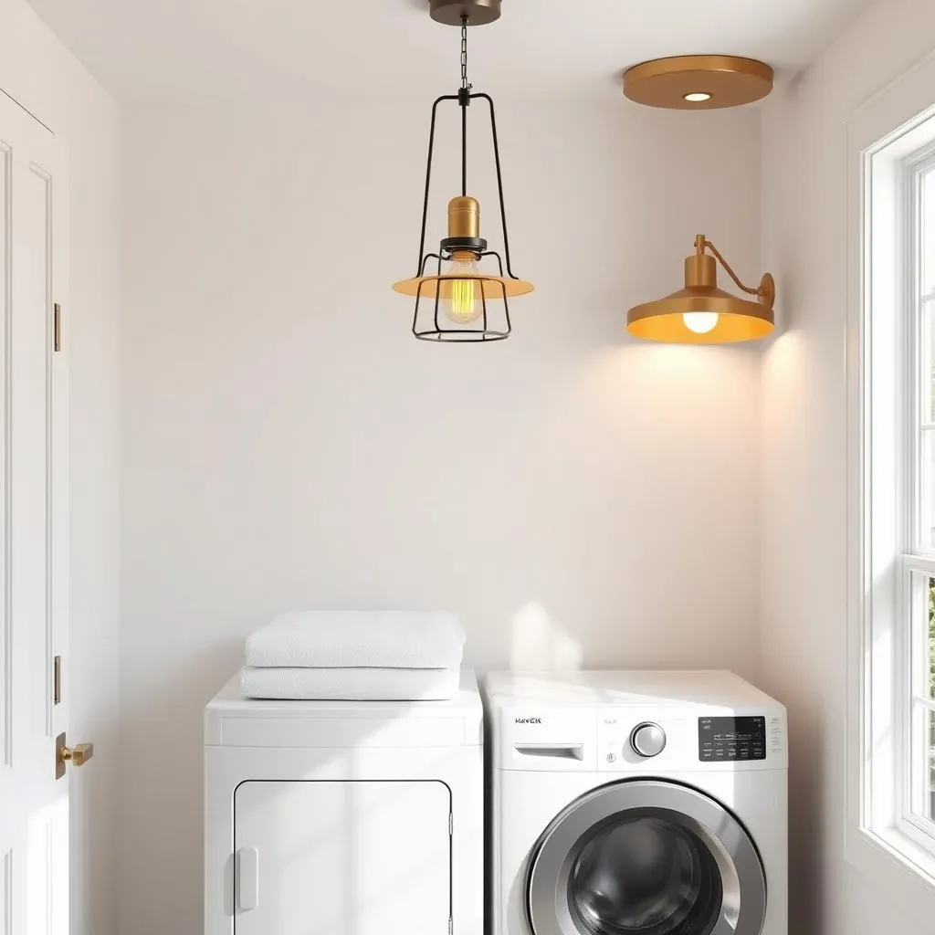 Stylish Laundry Room Lighting to Love