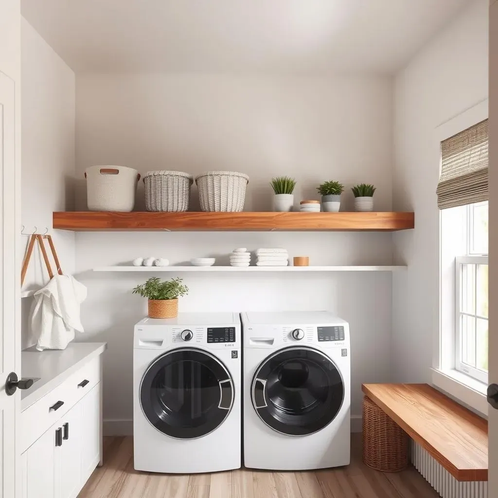 Stylish Laundry Room Shelving Ideas to Maximize Space