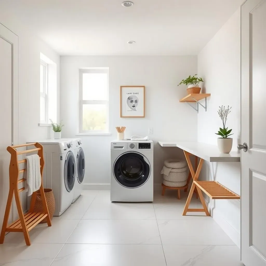 Stylish Minimalist Laundry Room Design Ideas