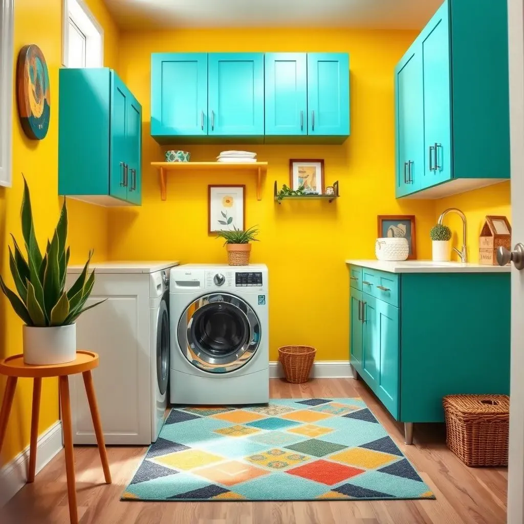 Stylish Small Laundry Room Decorating Ideas: Adding Personality