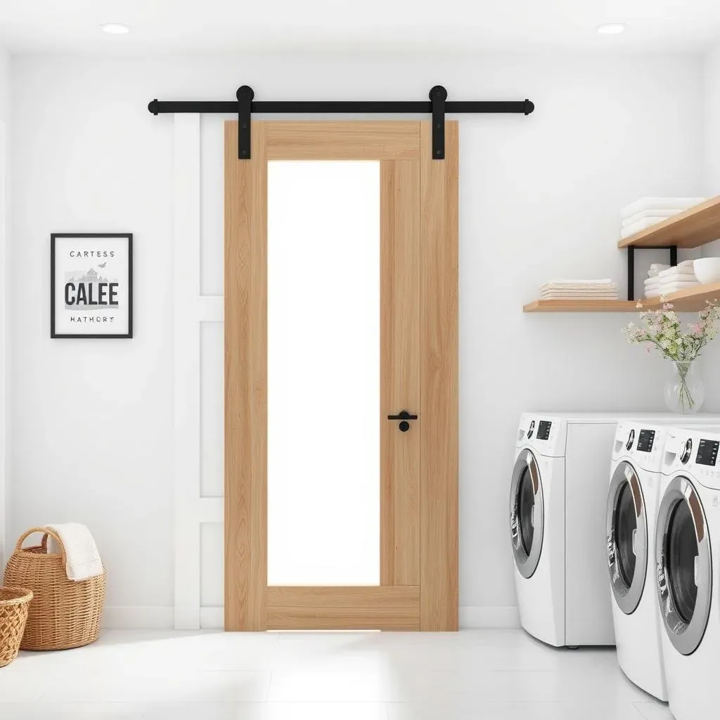 Stylish Small Laundry Room Door Options: From Barn Doors to Pocket Doors