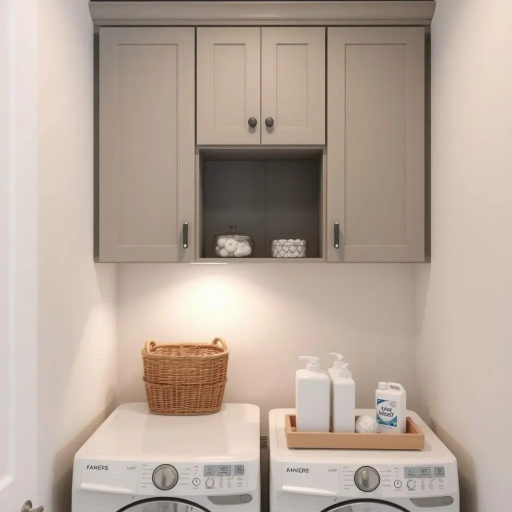 Stylish Small Laundry Room Organization Ideas