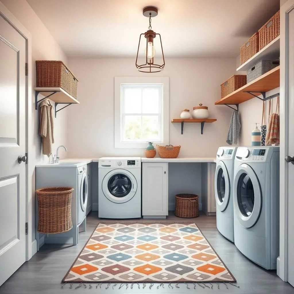 Stylish Touches for Your Small Laundry and Mudroom Ideas