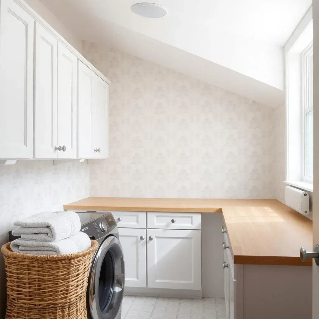 Subtle & Chic Laundry Room Wallpaper Ideas: Patterns That Calm
