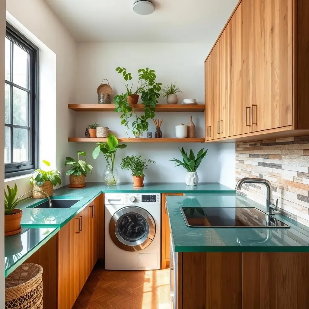 Sustainable Materials for EcoFriendly Modern Laundry Rooms