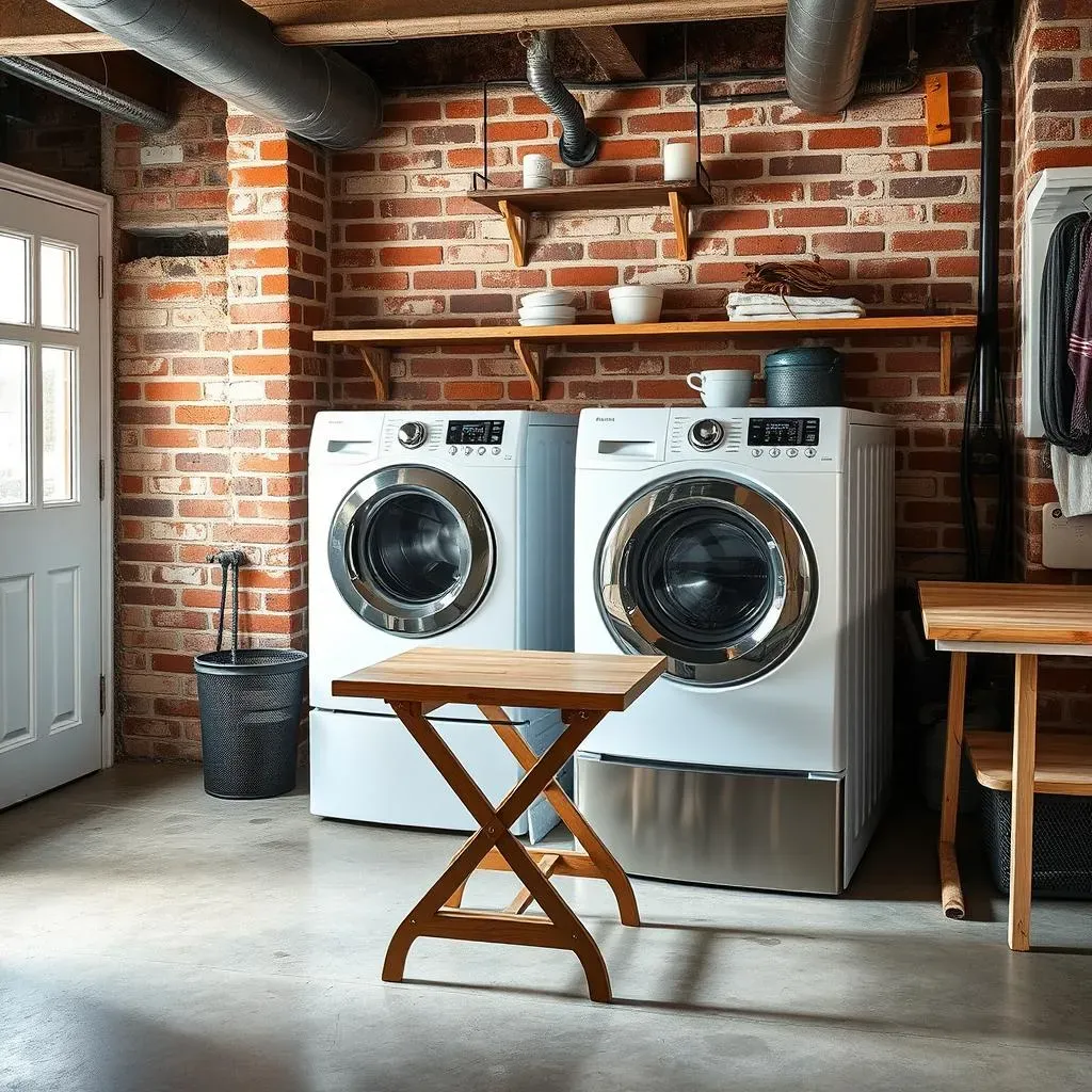 Tackling the Unfinished Basement Laundry Room Challenge