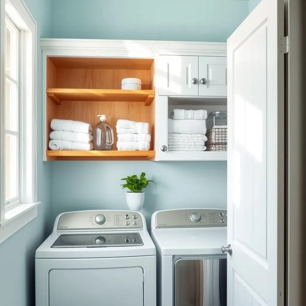 The Foundation: Essential Laundry Room Wall Storage Ideas (Shelves & Cabinets)
