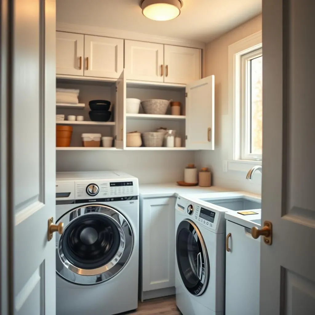 The Pros and Cons of Open Laundry Room Cabinets