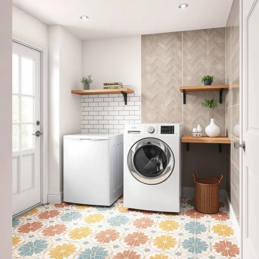 Tile Style: Fun and Functional Tile Ideas for Laundry Room Floors and Walls