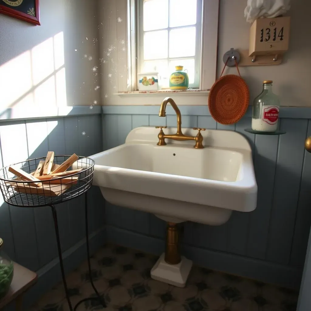 Timeless Charm: Exploring Vintage Laundry Room Sink Ideas