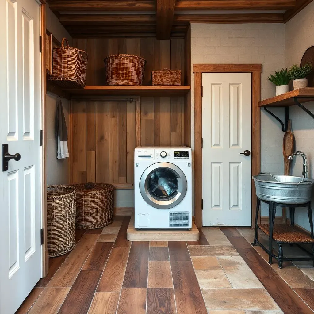 Top Rustic Laundry Room Flooring Options