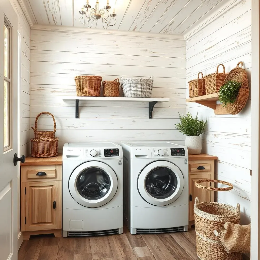 Top Rustic Laundry Room Wallpaper Styles and Patterns