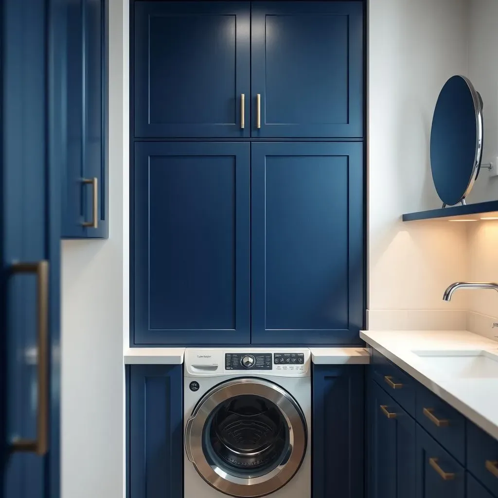 Trendy Laundry Room Cabinet Color Ideas to Refresh Your Space