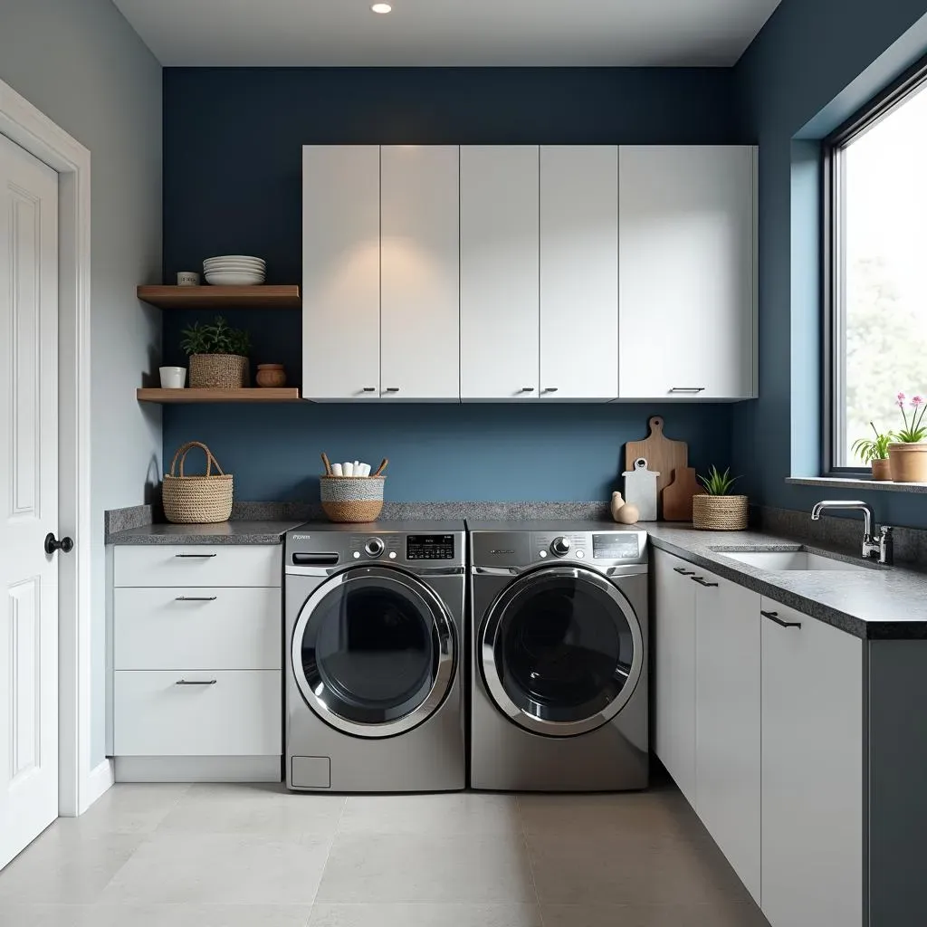 Trendy Laundry Rooms: Fresh & Functional