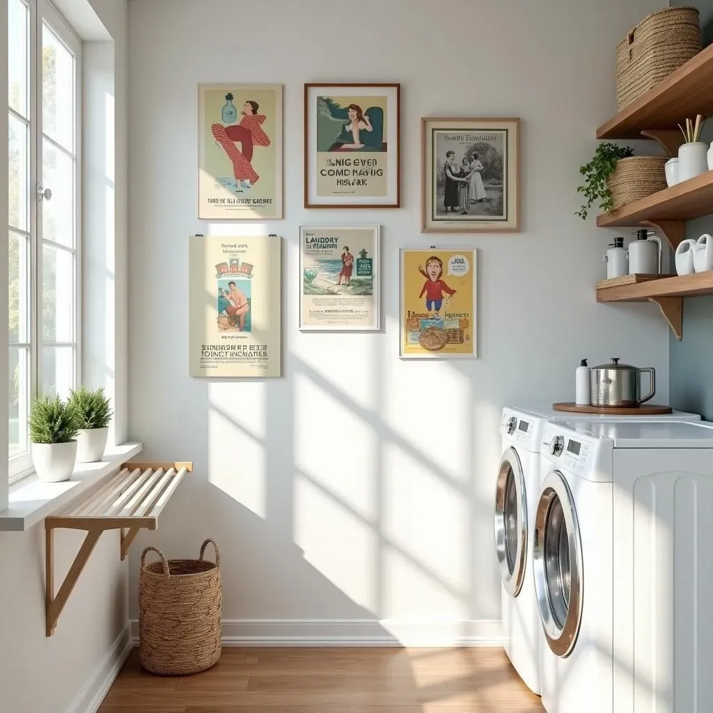 Types of Laundry Room Wall Decor to Brighten Your Space