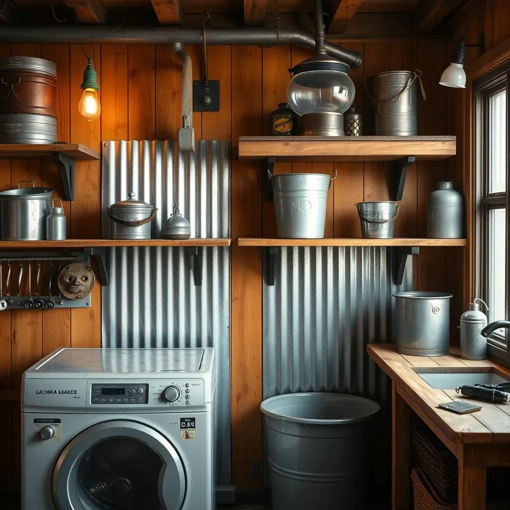 Types of Metal Accents for Your Rustic Laundry Room