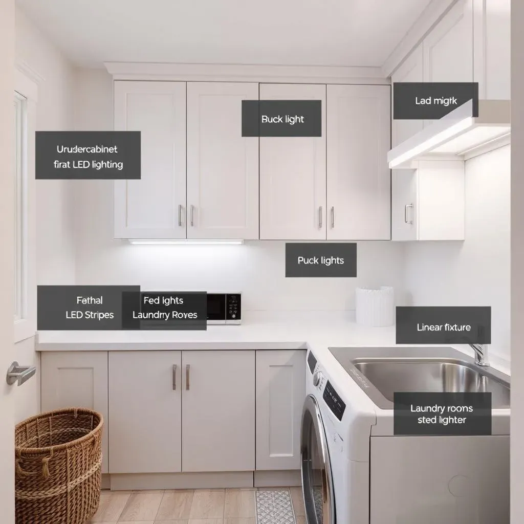 Types of Task Lighting for Laundry Rooms