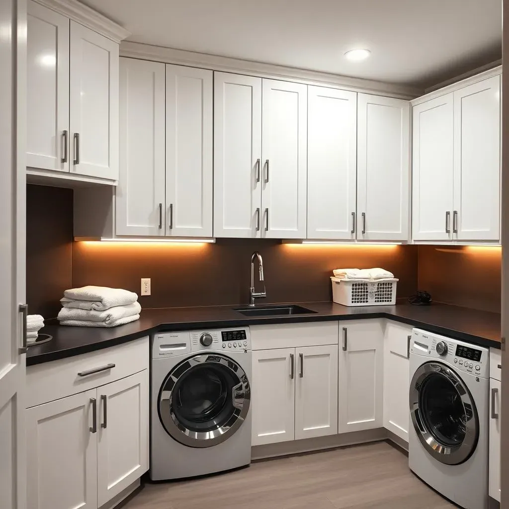 Absolute Guide: Under cabinet lighting in laundry room