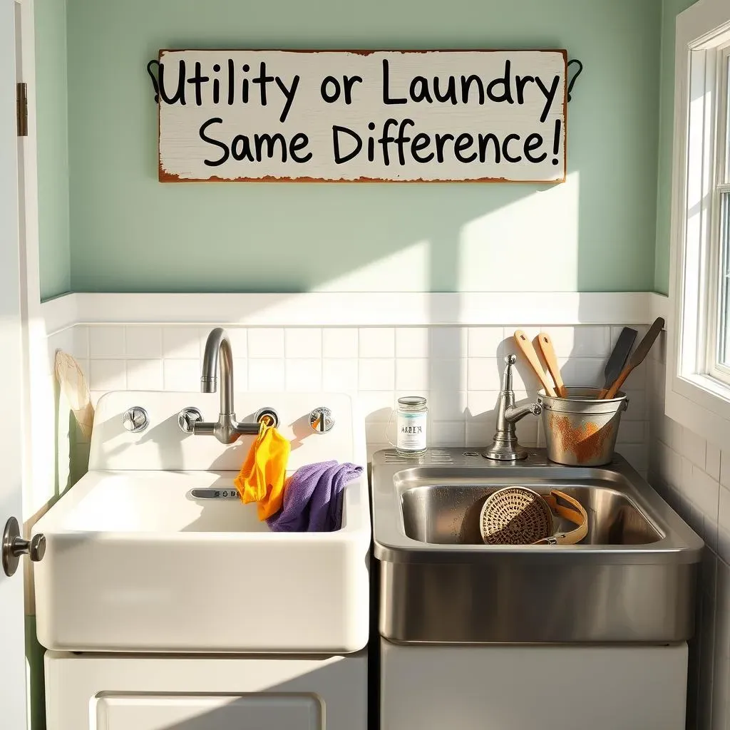 Utility Sink vs. Laundry Sink: Are They the Same as the Sink in the Laundry Room?