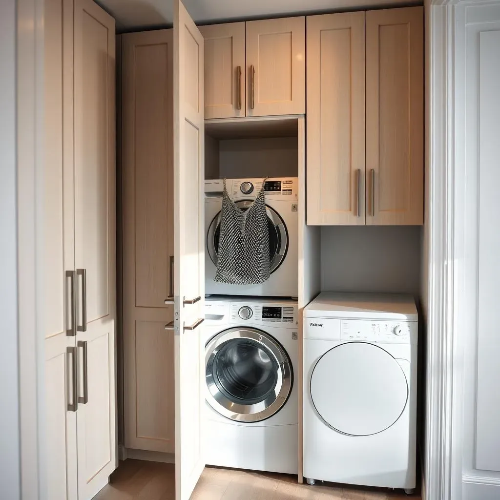 Vertical Solutions and Hidden Gems: Creative Small Laundry Room Design Ideas